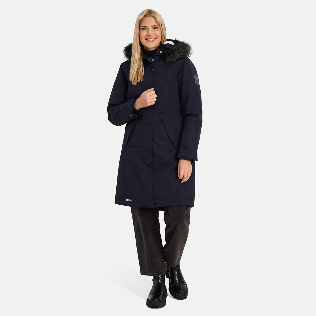 Huppa VIENNA naiste talveparka tumesinine