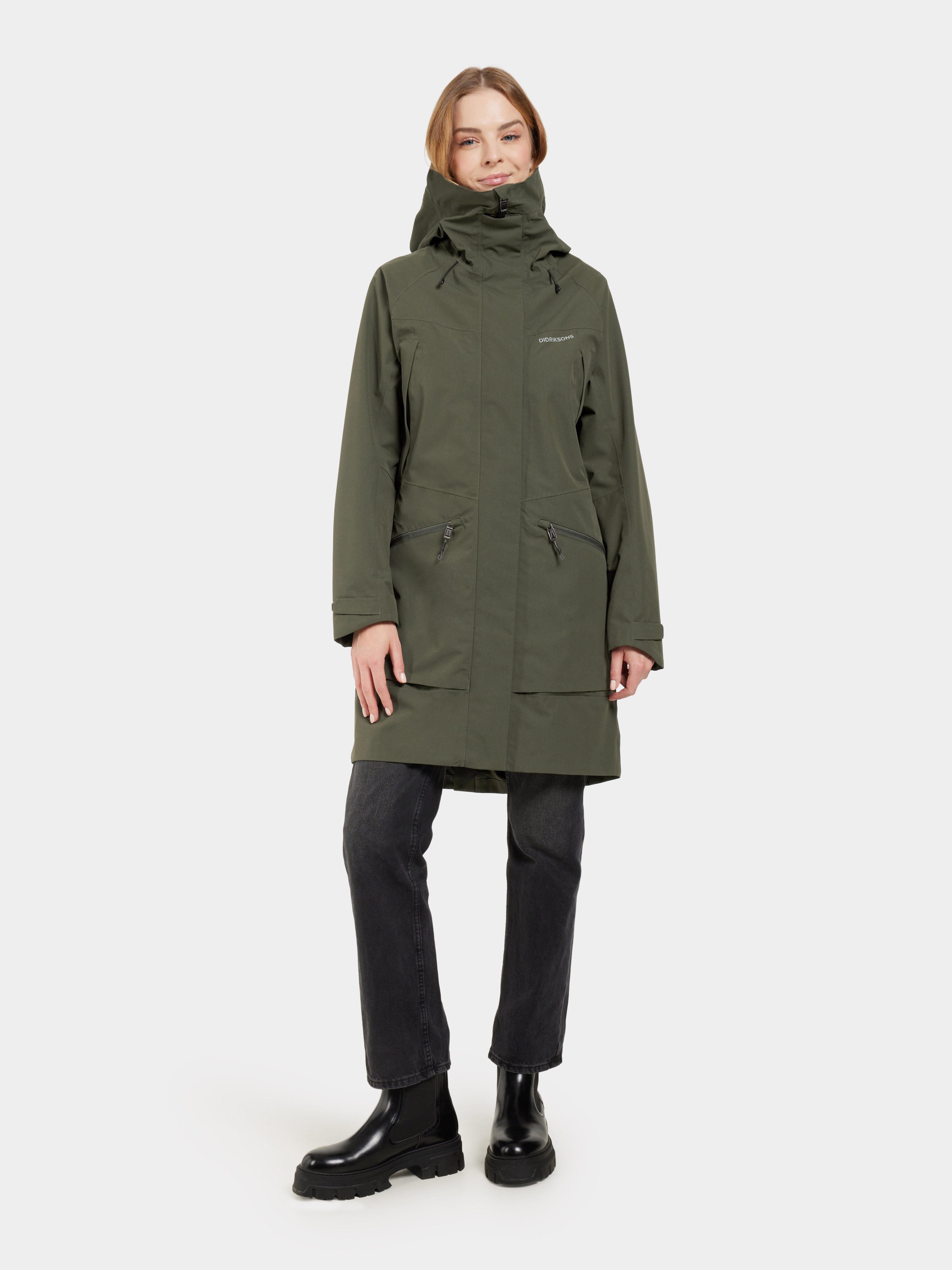 Didriksons ILMA 8 naiste parka tumeroheline