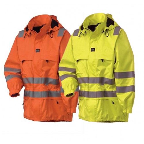 Helly Hansen ROTHENBURG HI-VIS antistaatiline sädemekindel jope kollane