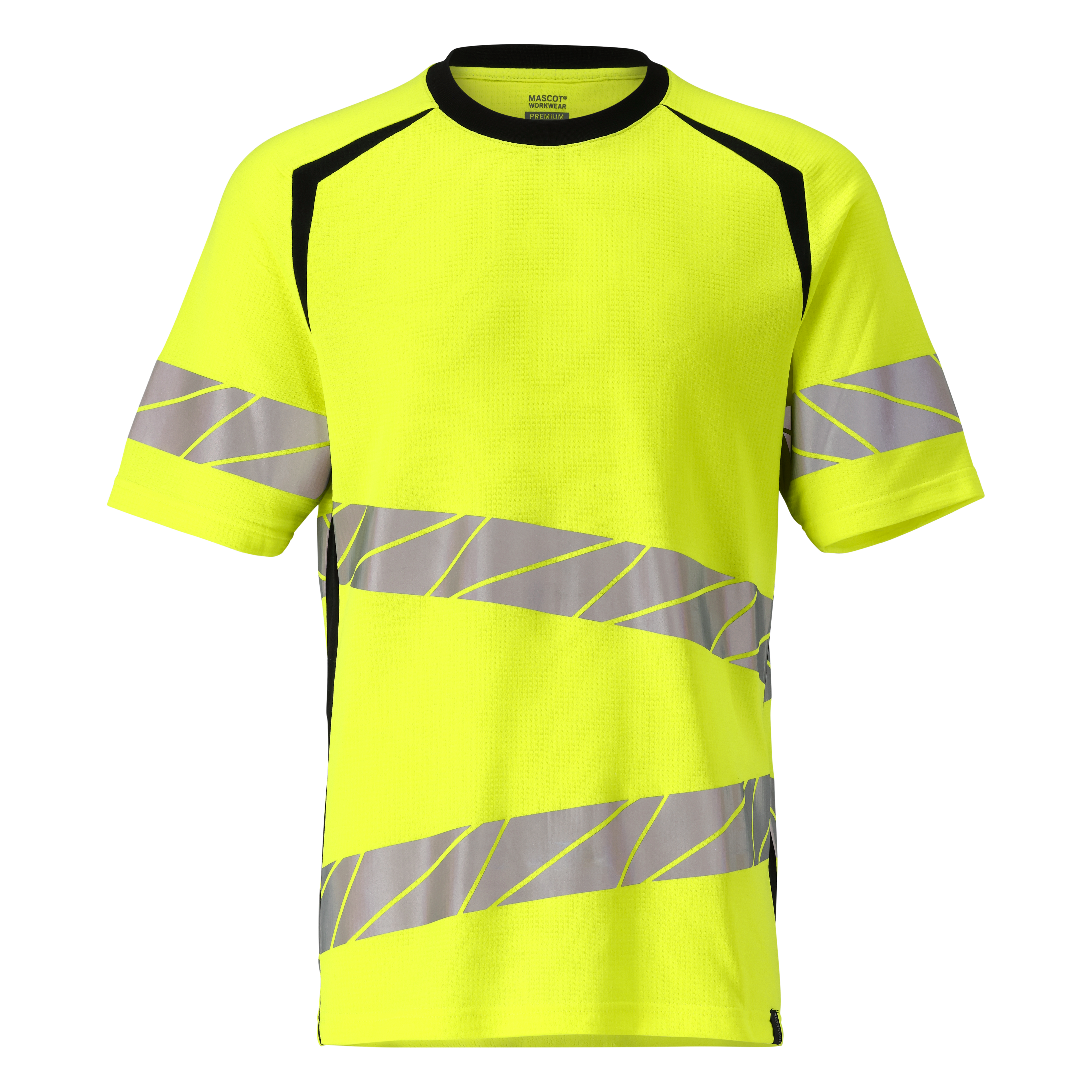 MASCOT® ACCELERATE Safe Hi-Vis T-särk kl.2, kollane/must