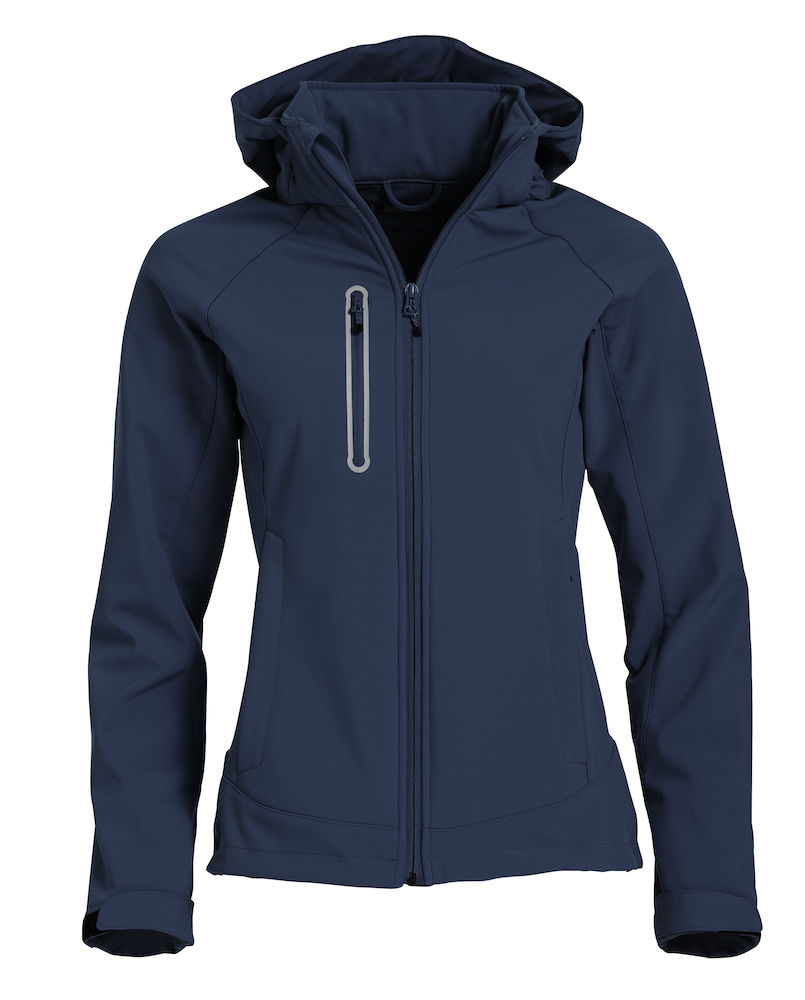 Clique MILFORD naiste softshell jope, tumesinine