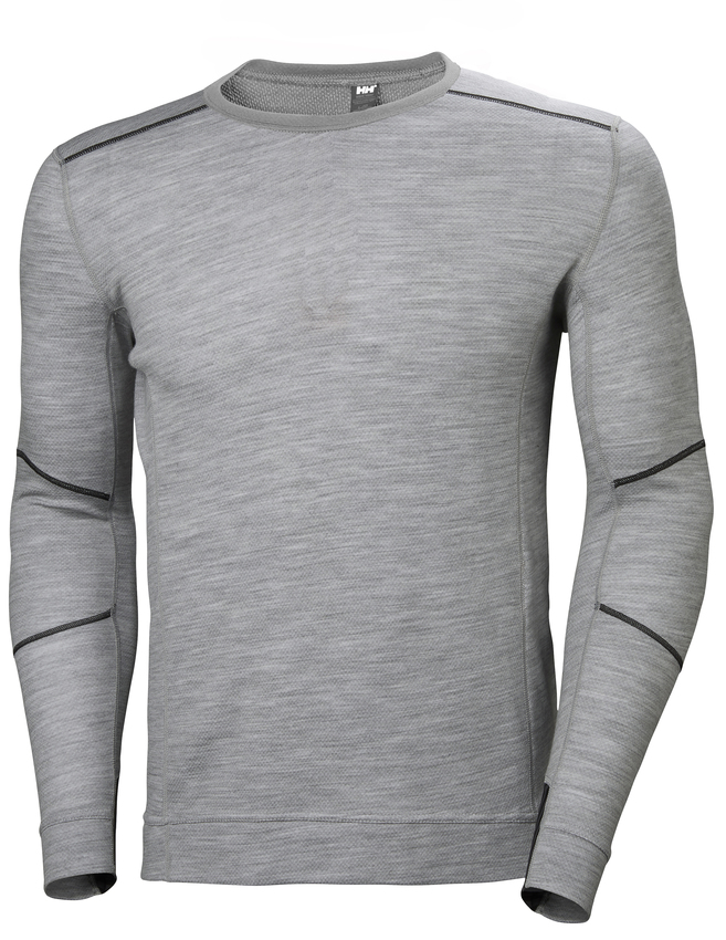 Helly Hansen LIFA MERINO Crewneck termosärk, hall