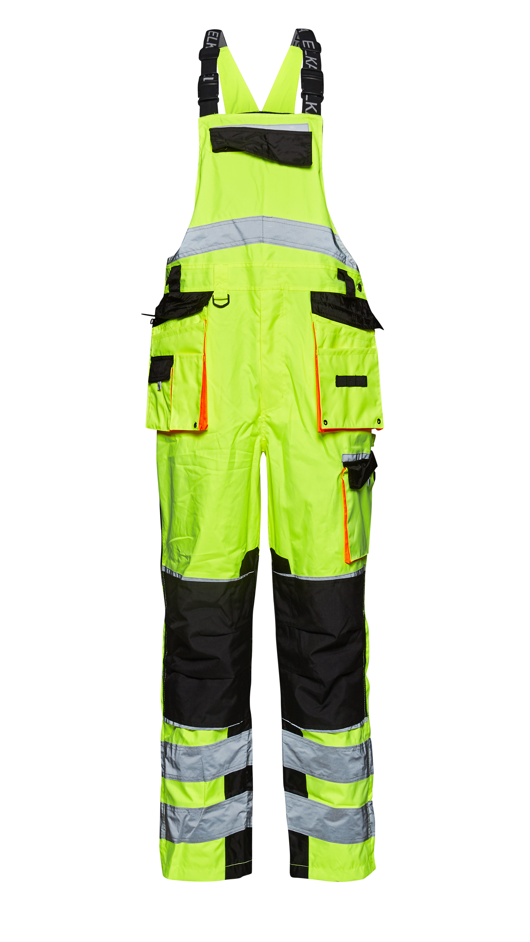 ELKA Visible Xtreme A4 HI VIS traksipüksid Zip-off ripptaskutega