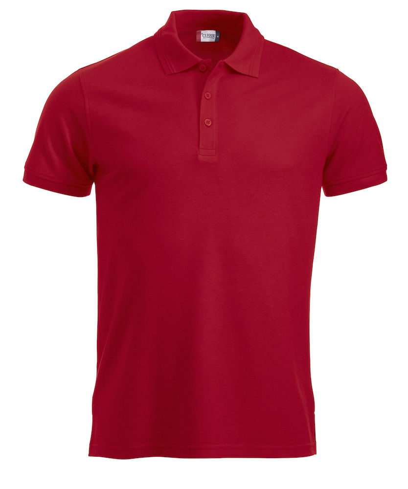 Clique MANHATTAN polo meeste, punane