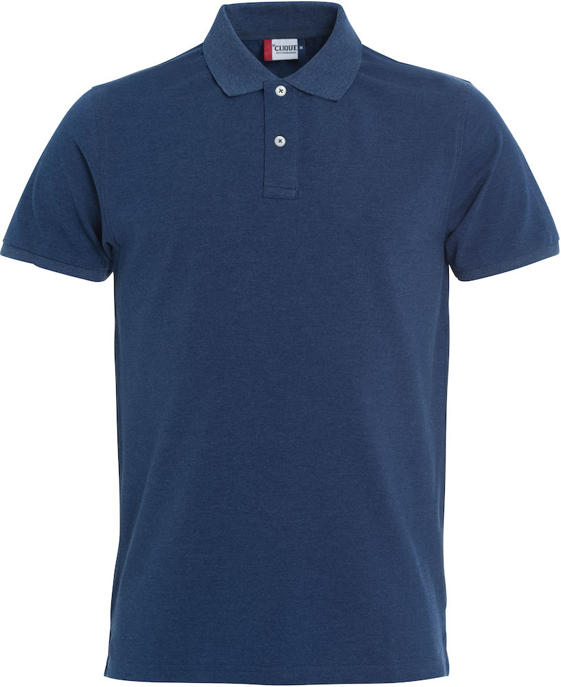 Clique STRETCH PREMIUM polo meeste, melanž tumesinine