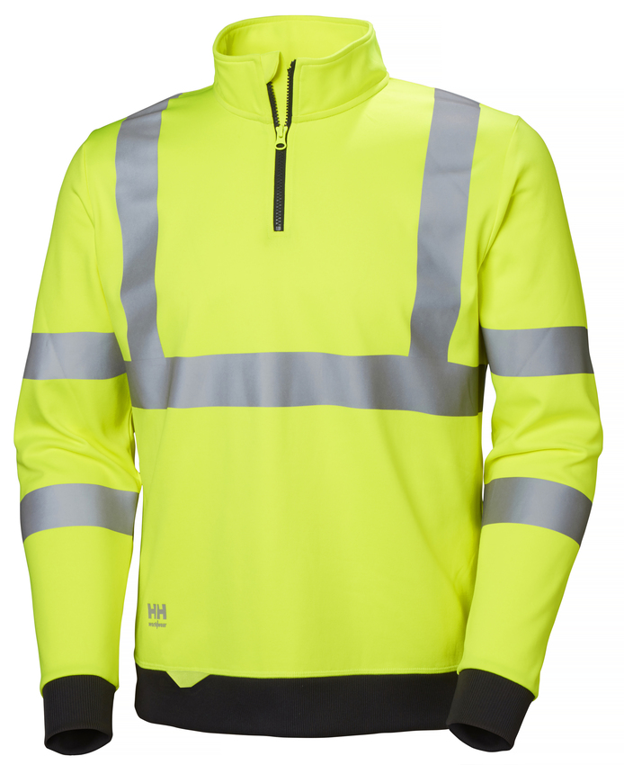 Helly Hansen ADDVIS 1/2 lukuga pusa, Hi-Vis kollane