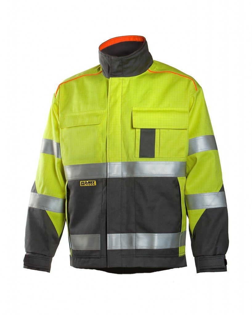 Dimex Multi sädemekindel jakk, antistaatiline HI-VIS kl 2, kollane/hall