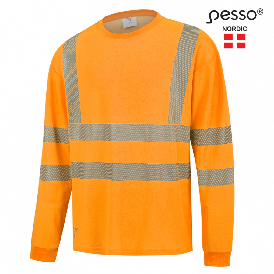 Pesso HI VIS särk pikkade varrukatega oranž