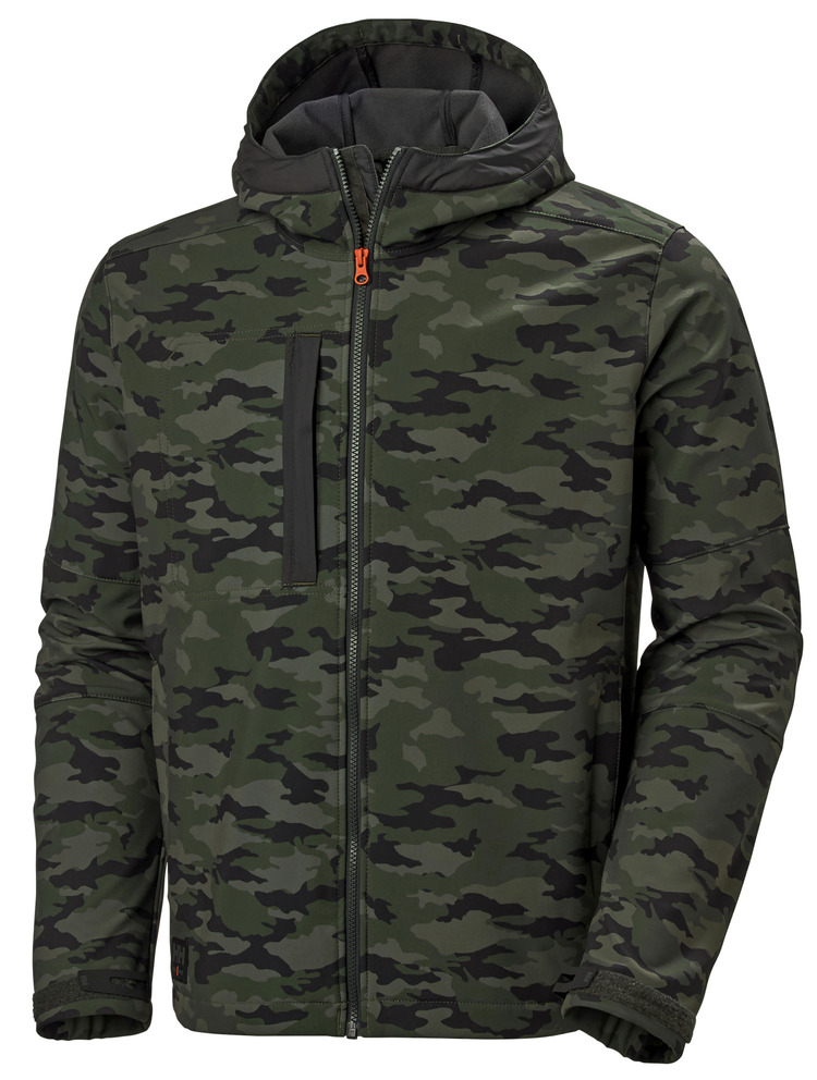 Helly Hansen KENSINGTON kapuutsiga softshell jakk camo