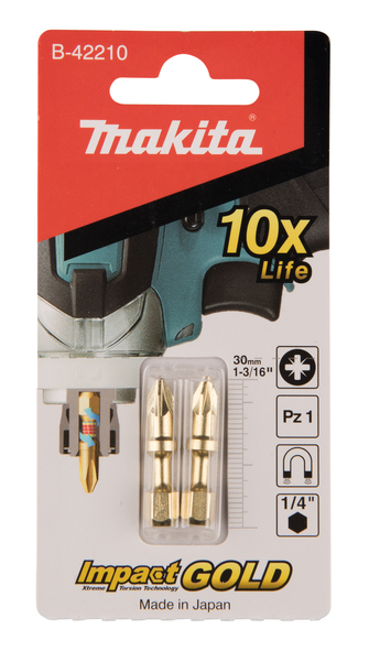 MAKITA kruvikeeraja otsikud PZ1 30mm (2tk)