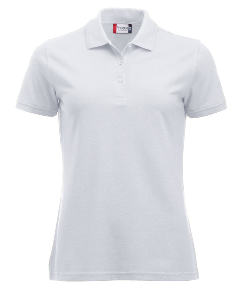 Clique MANHATTAN polo naiste, valge