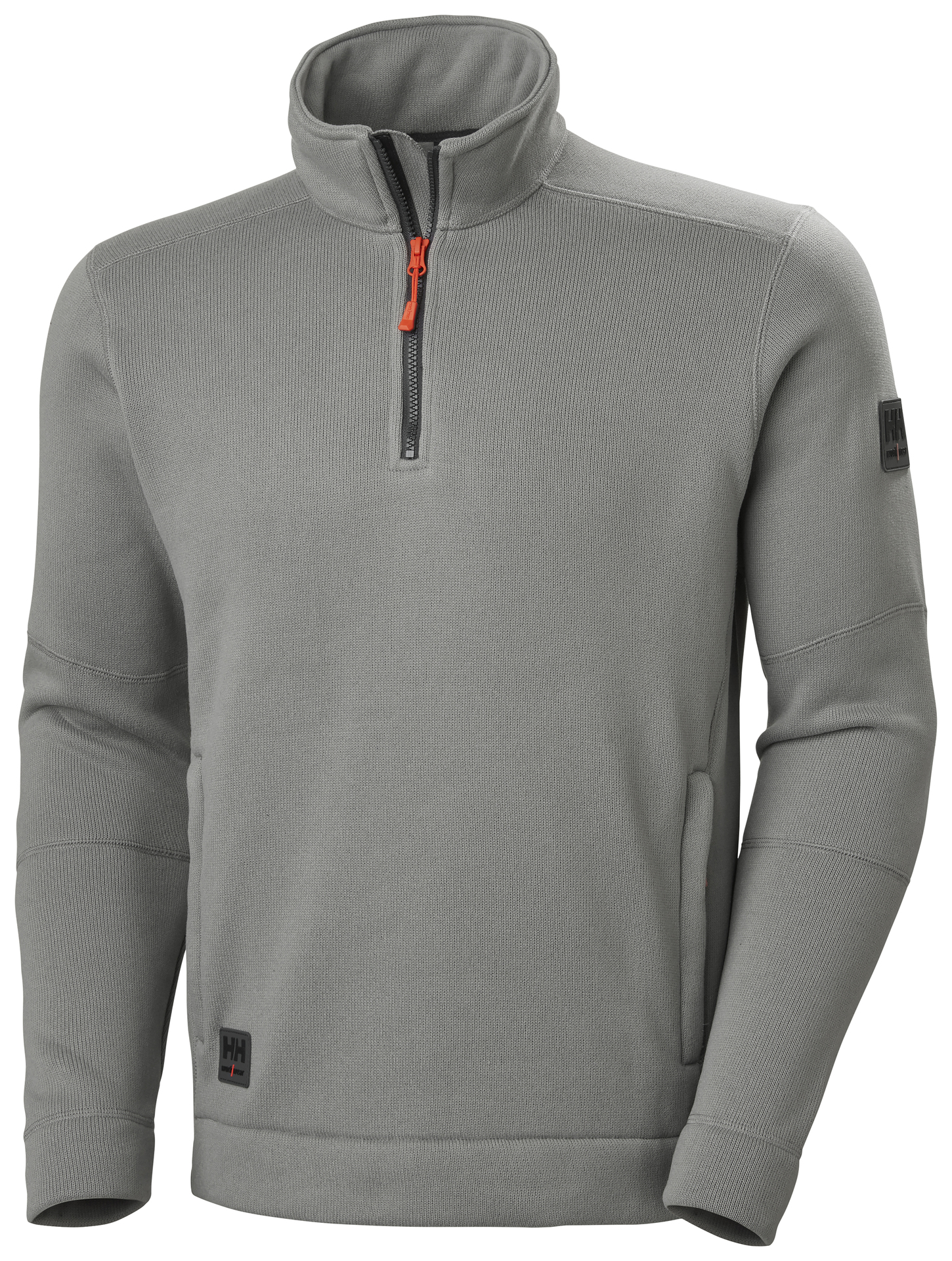 Helly Hansen KENSINGTON 1/2 lukuga kootud fliisjakk, hall