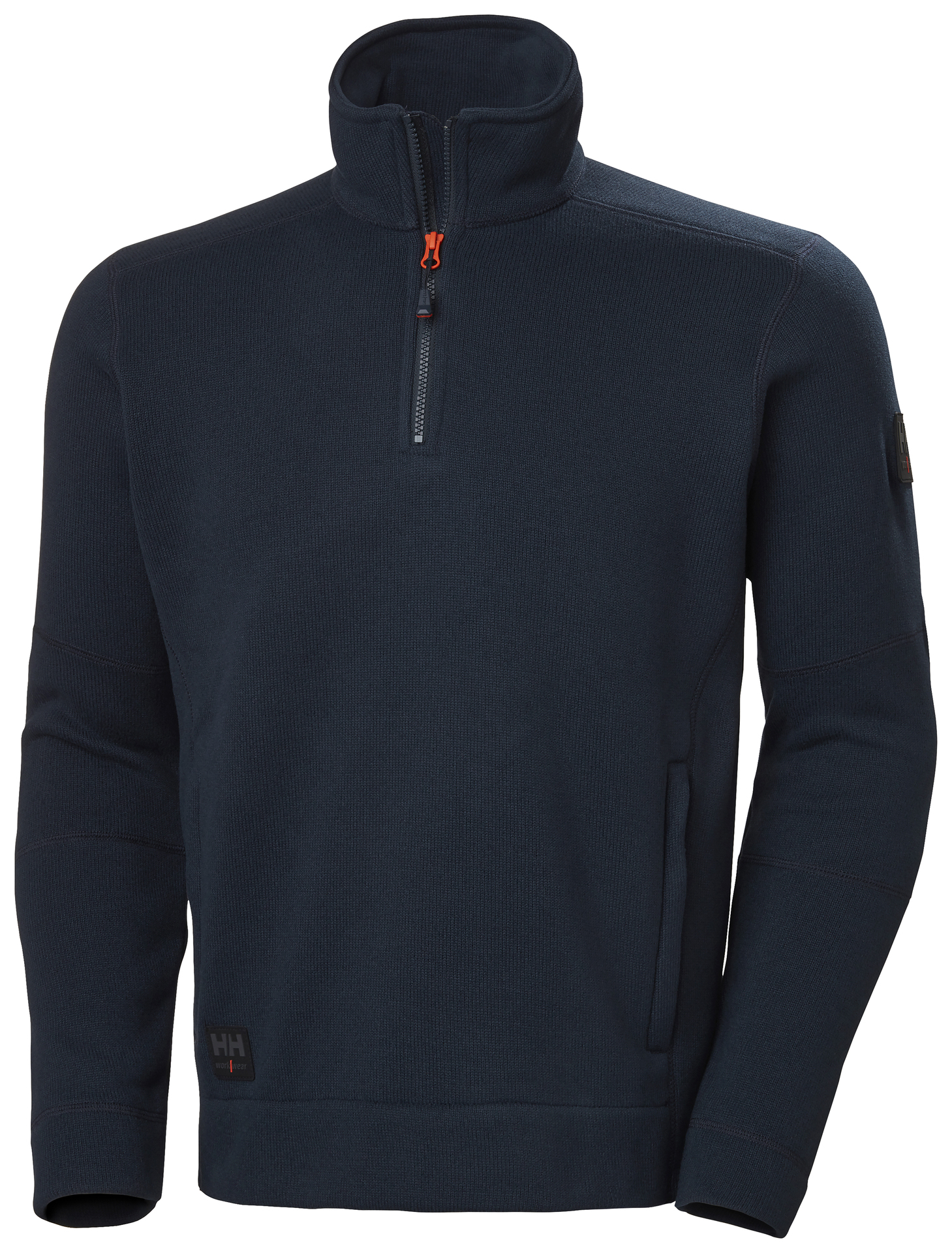 Helly Hansen KENSINGTON 1/2 lukuga kootud fliisjakk, tumesinine