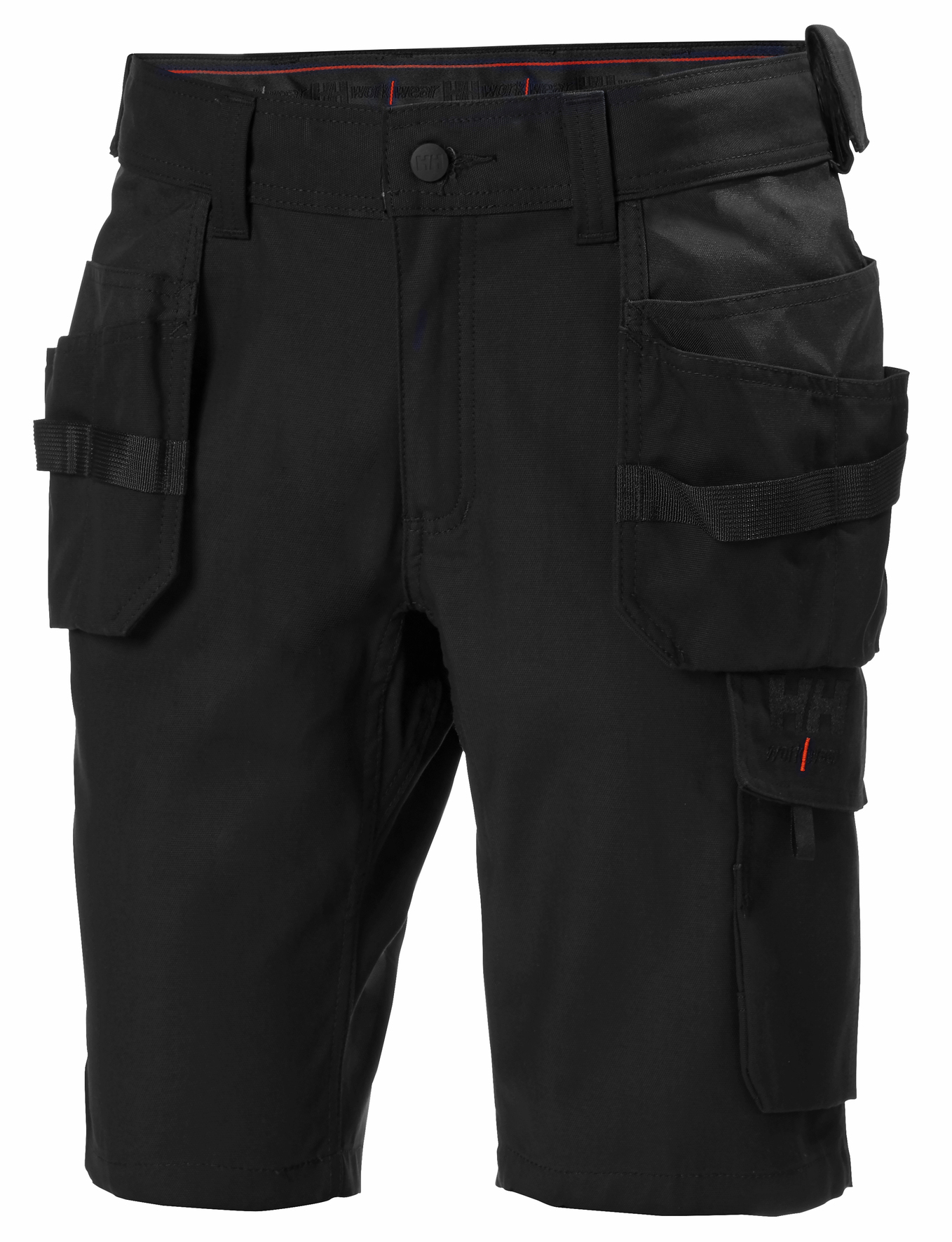 Helly Hansen OXFORD CONSTRUCTION lühikesed püksid ripptaskutega, must