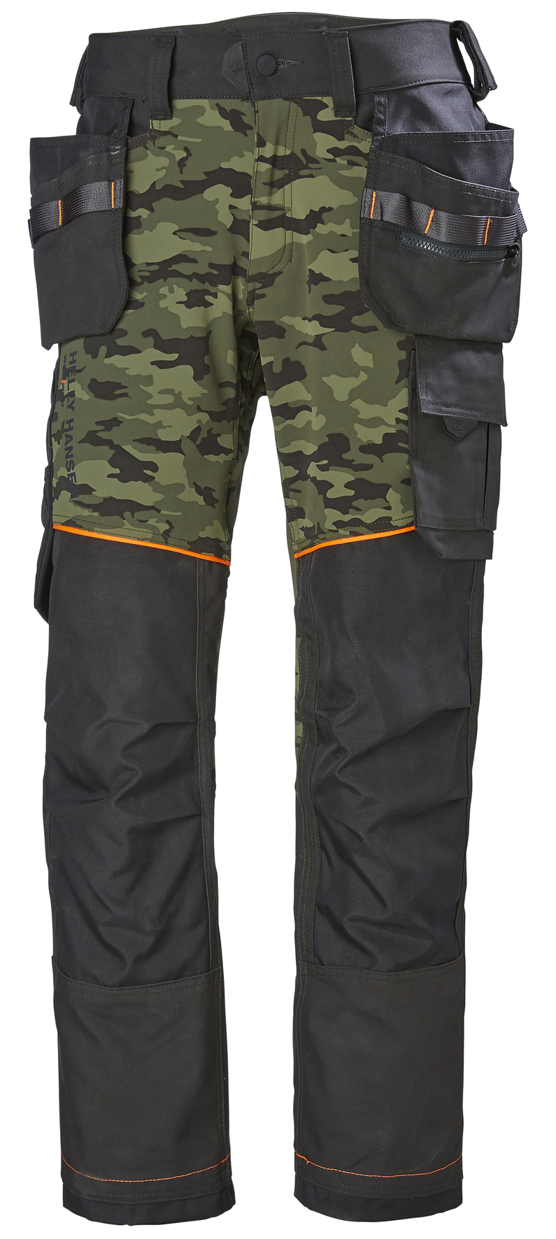 Helly Hansen CHELSEA EVOLUTION CONSTRUCTION püksid ripptaskutega, camo