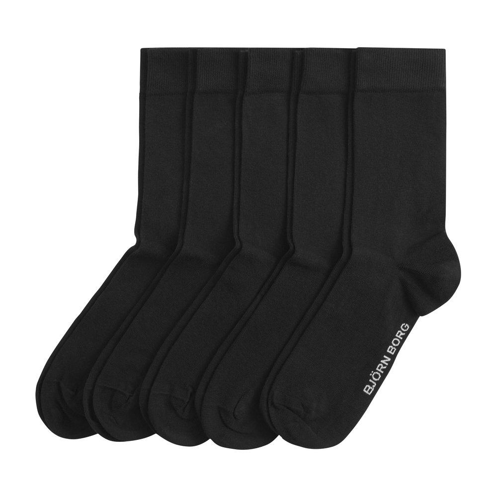 Björn Borg ESSENTIAL sokid 5 paari must