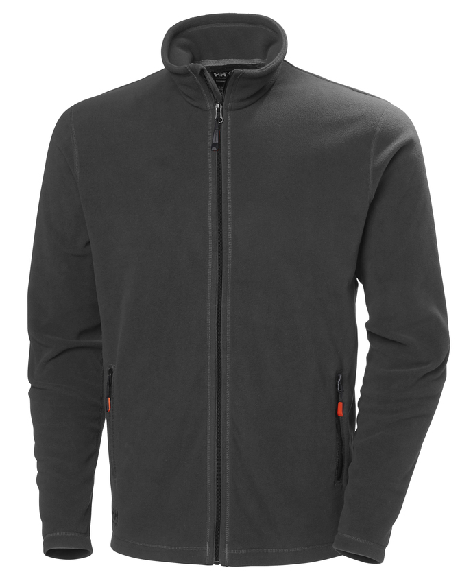 Helly Hansen OXFORD LIGHT fliisjakk, tumehall