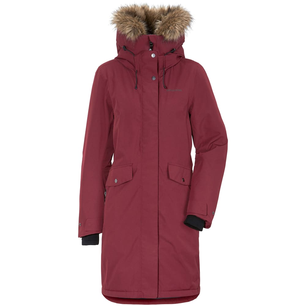 Didriksons ERIKA 2 naiste talveparka tumepunane
