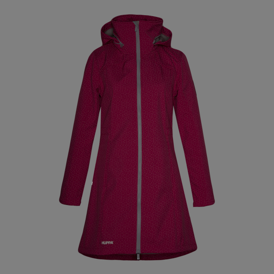 Huppa AVA naiste softshell mantel fuksia