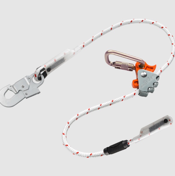 Skylotec ERGOGRIP SK12 positsiooniköis 2 m, terasest automaatlukustusega karabiinid