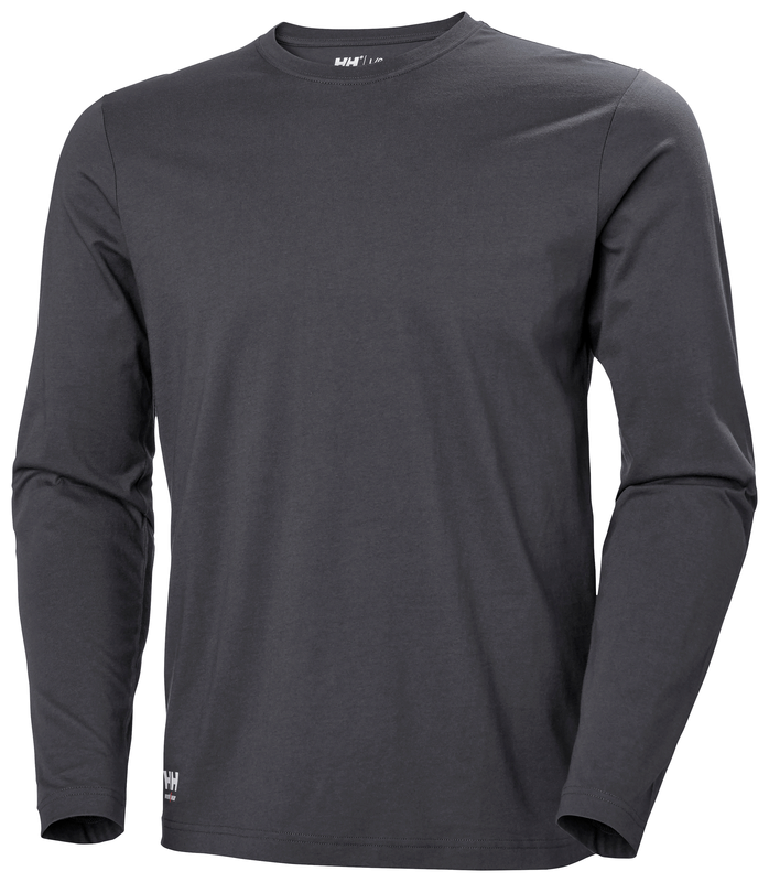 Helly Hansen CLASSIC pikkade varrukatega särk tumehall