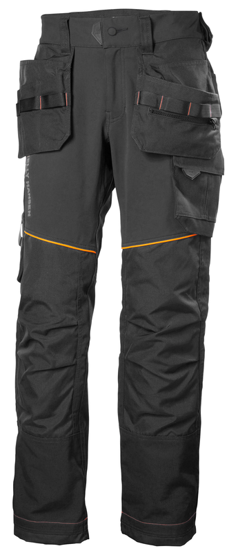 Helly Hansen CHELSEA EVOLUTION CONSTRUCTION püksid ripptaskutega, tumehall