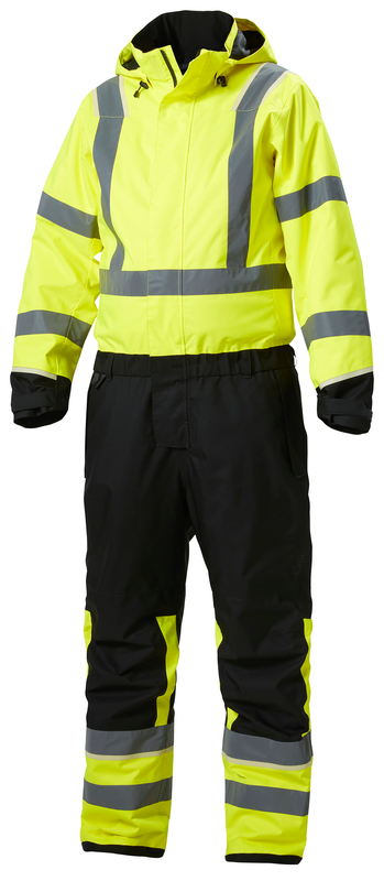 Helly Hansen UC-ME talvekombinesoon HI VIS CL3, kollane/must