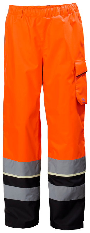 Helly Hansen UC-ME Shell püksid HI VIS CL2, oranž/must