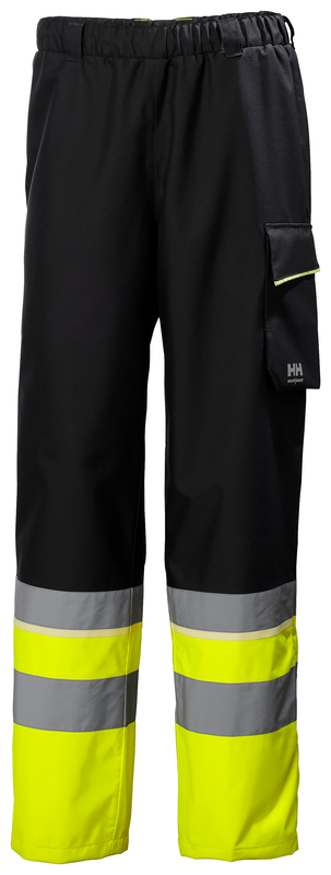 Helly Hansen UC-ME Shell püksid HI VIS CL1, kollane/must