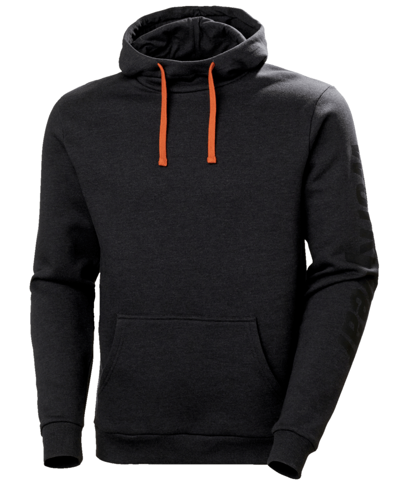 Helly Hansen GRAPHIC kapuutsiga pusa must melange