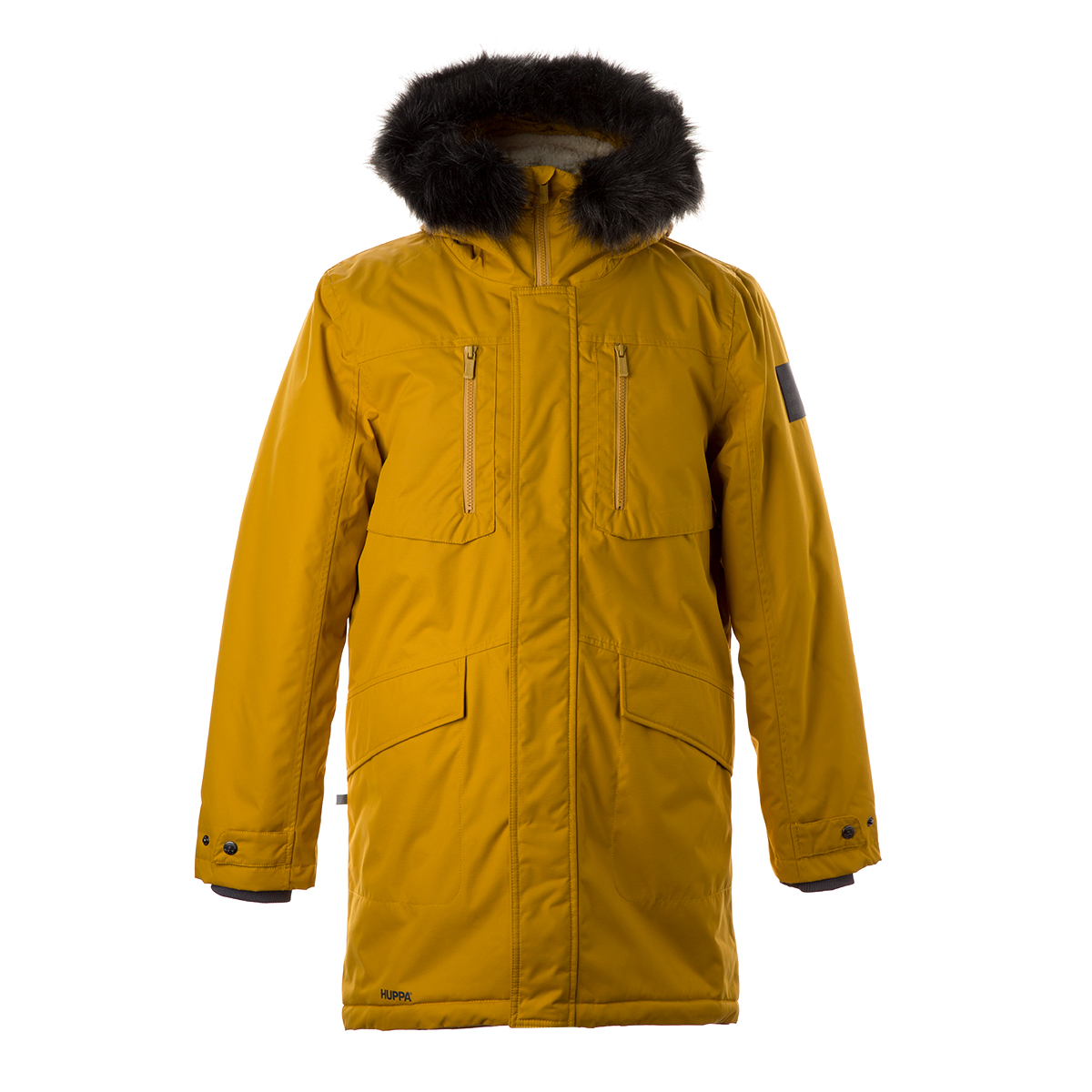 Huppa DAVID meeste talveparka 200gr kuldpruun