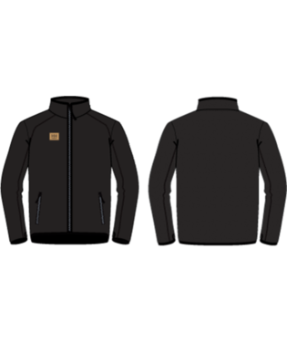 Helly Hansen HERITAGE PILE lukuga fliisjakk must