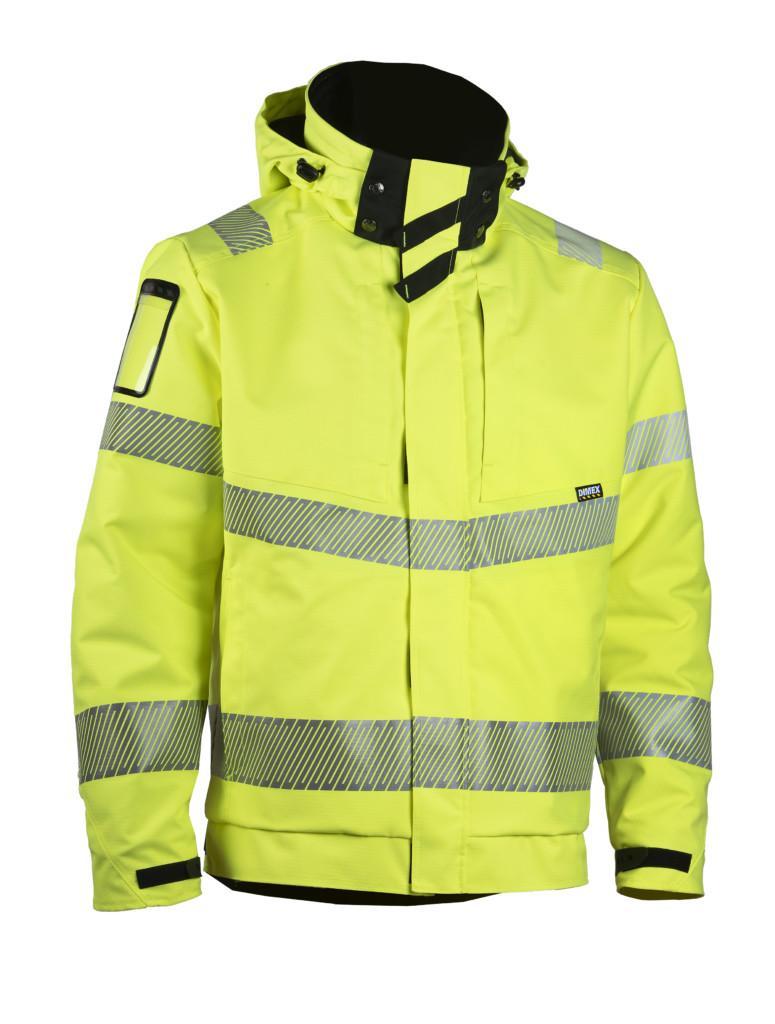 Dimex talvejope HI-VIS kl.3, kollane/must