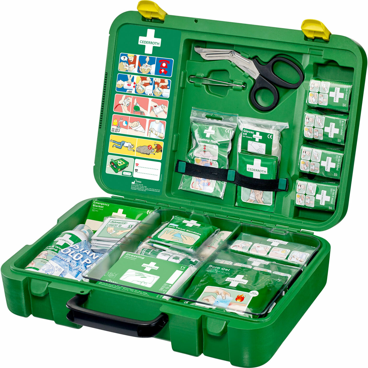 Cederroth esmaabikomplekt kohvris First Aid Kit XL