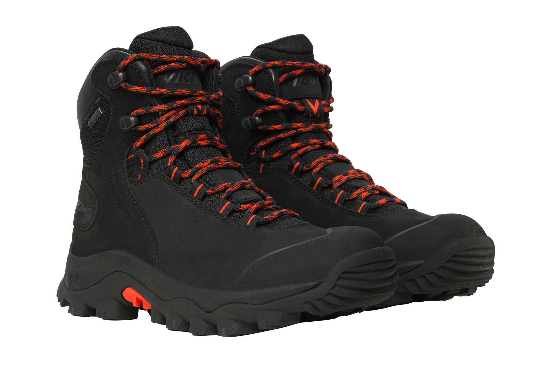 Viking VILLREIN Mid GTX naiste jahisaapad, must/punane