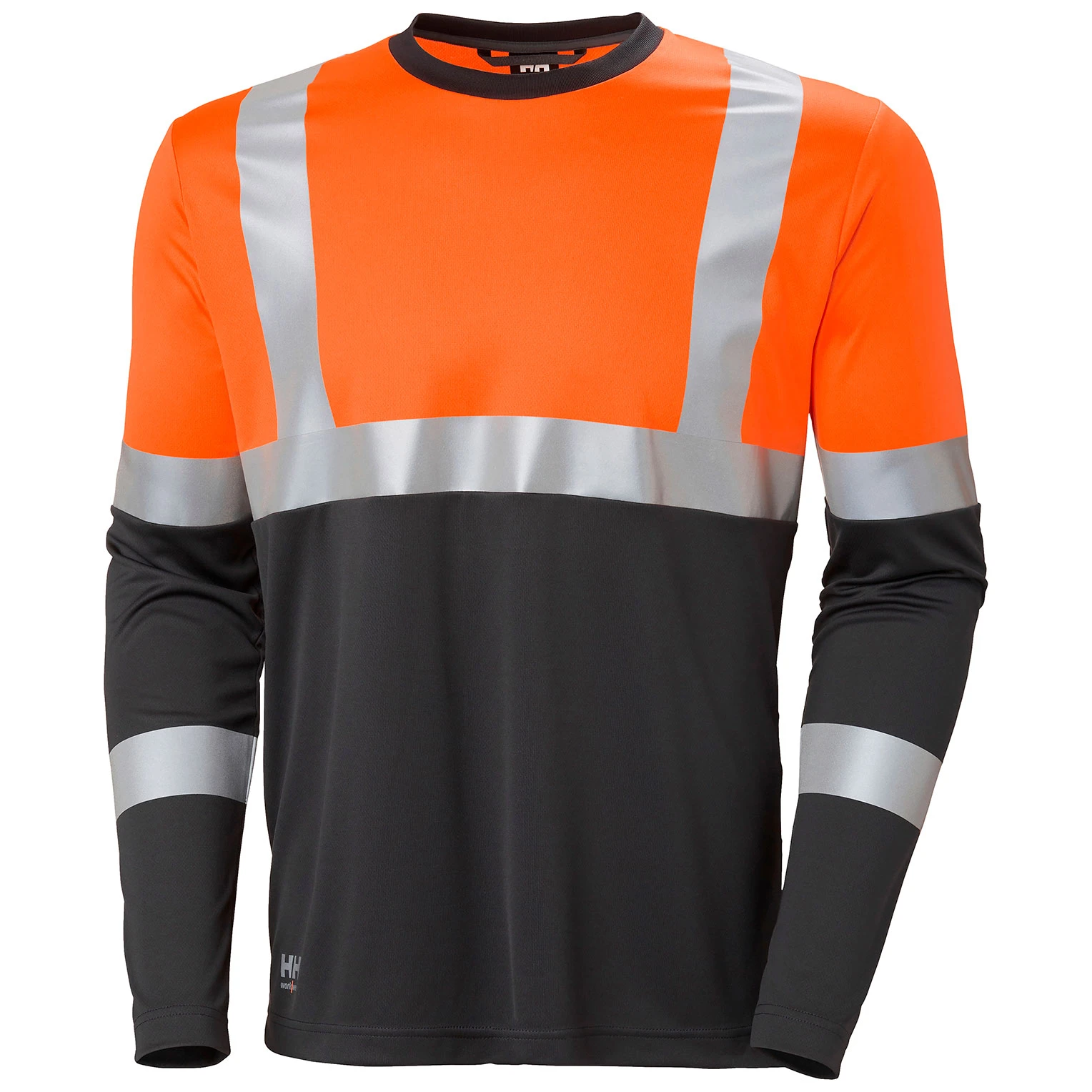 Helly Hansen ADDVIS pikkade varrukatega HI VIS särk CL1, oranž/must