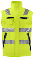 Projob 6711 Hi-Vis vest kl 2 kollane