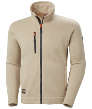 Helly Hansen KENSINGTON pika lukuga kootud fliisjakk, beež