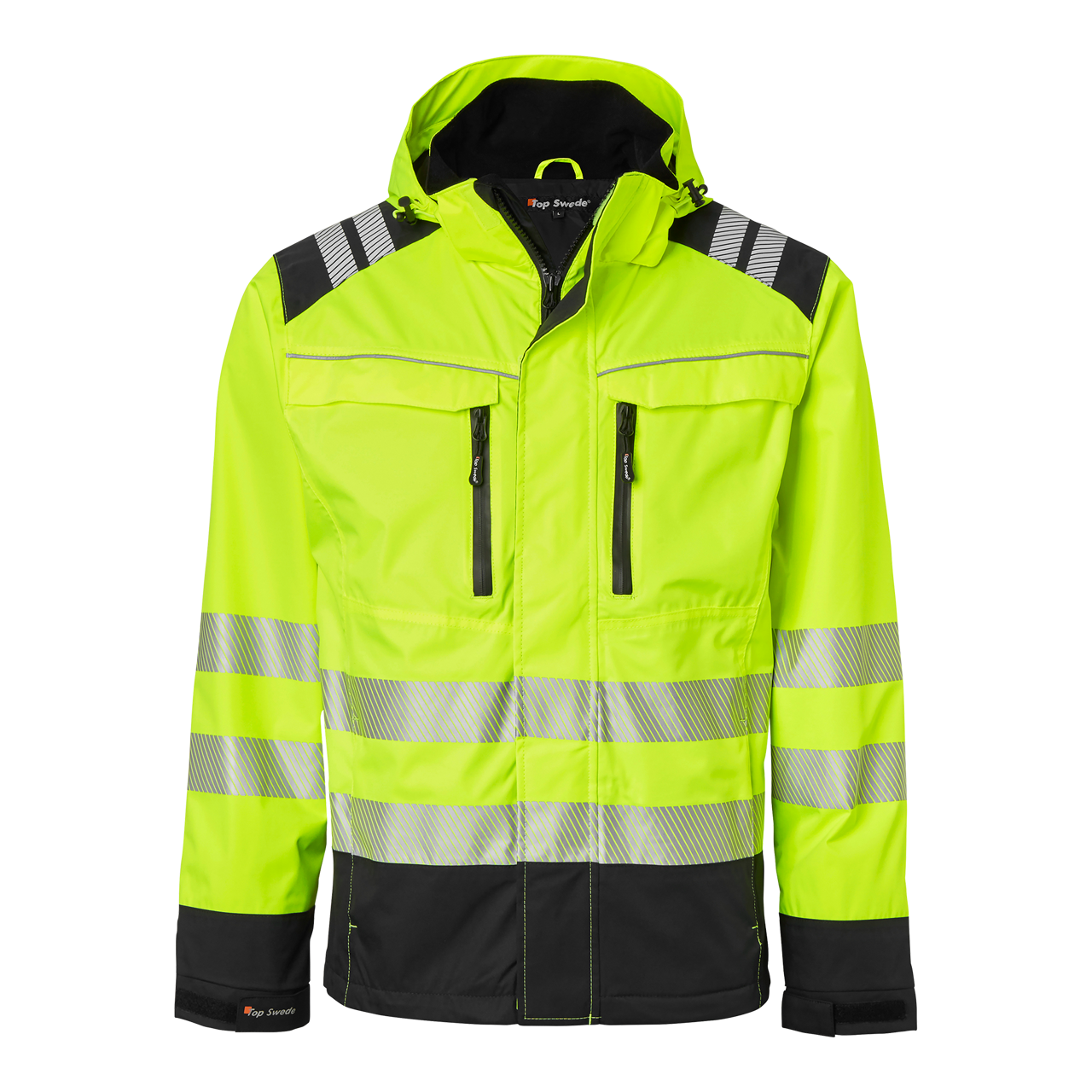 Top Swede 130 PINETOP HI-VIS jope, kollane/tumesinine
