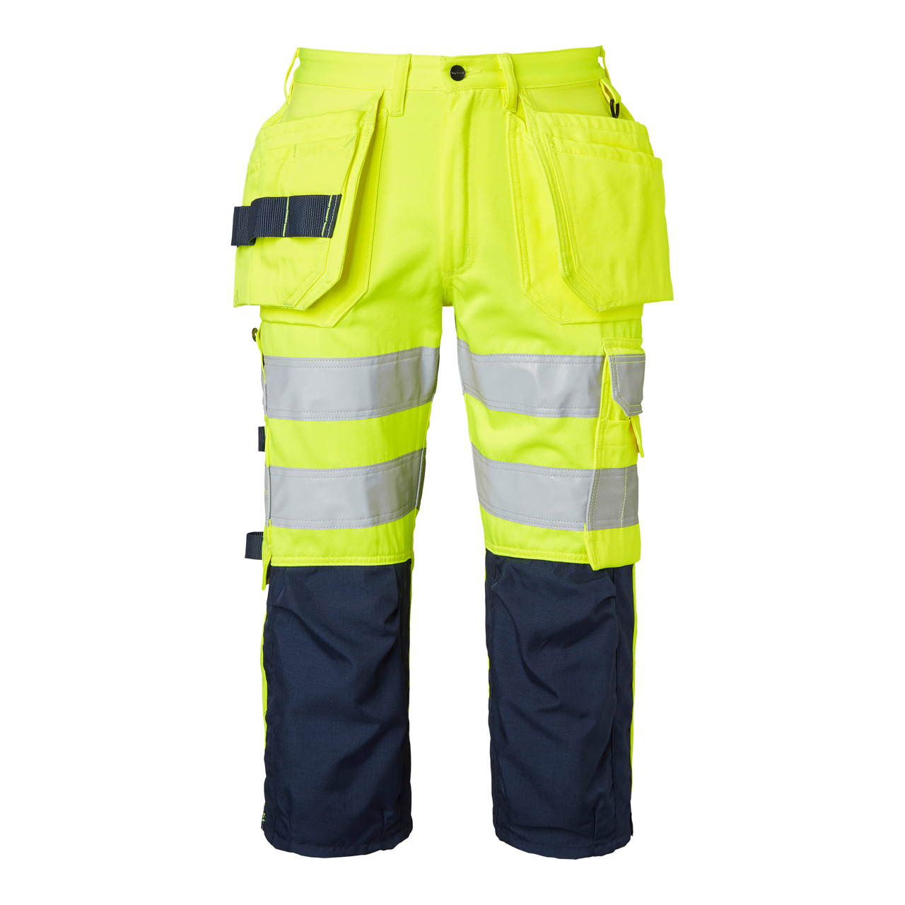 Top Swede piraadipüksid ripptaskutega HI-VIS cl2 kollane