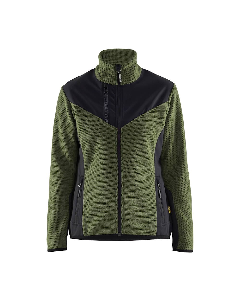 Blåkläder kootud naiste softshell-jakk sügisroheline/must