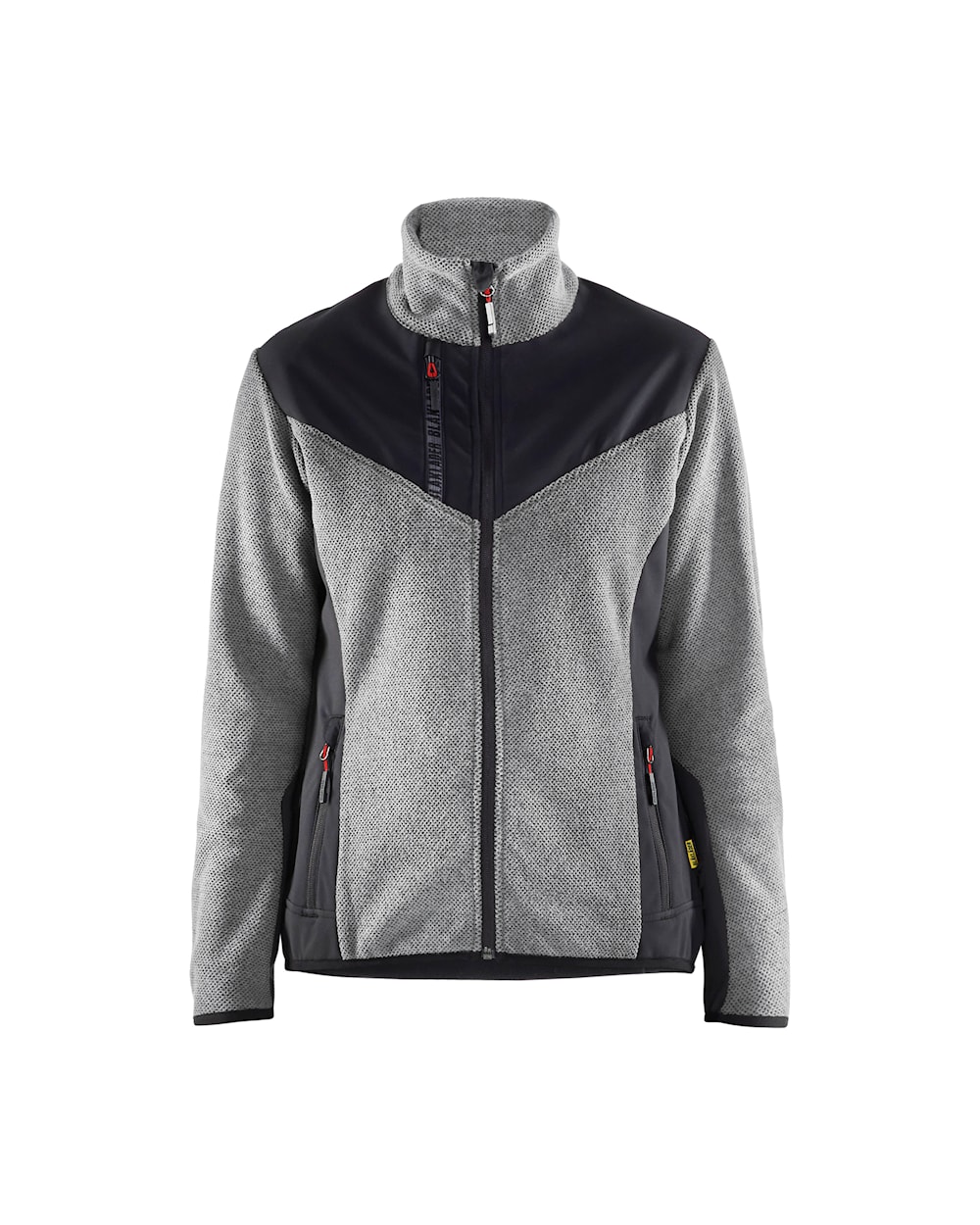 Blåkläder kootud naiste softshell-jakk helehall/must