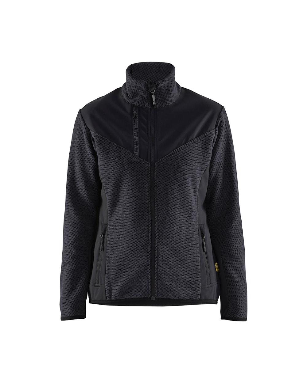 Blåkläder kootud naiste softshell-jakk tumehall/must