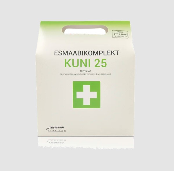 Esmaabikomplekt väikeettevõttele, täitepakend (TTOS 2019)