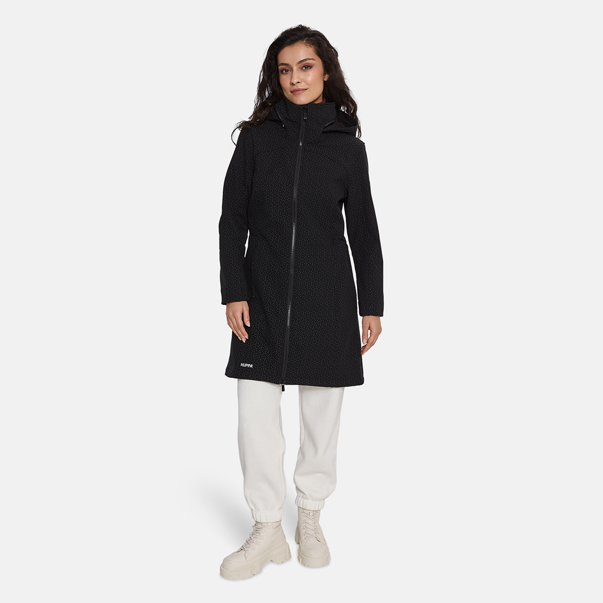 Huppa AVA naiste softshell mantel must