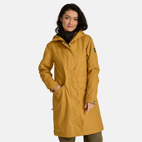 Huppa MINNA naiste parka kevad-sügis 40g, kuldpruun