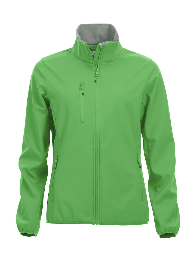 Clique BASIC naiste softshell jakk, õunaroheline