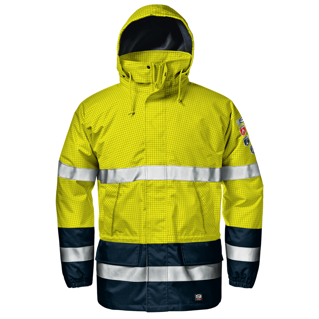 Sir Safety System MICROLINES HI-VIS jope kl.3 kollane/sinine
