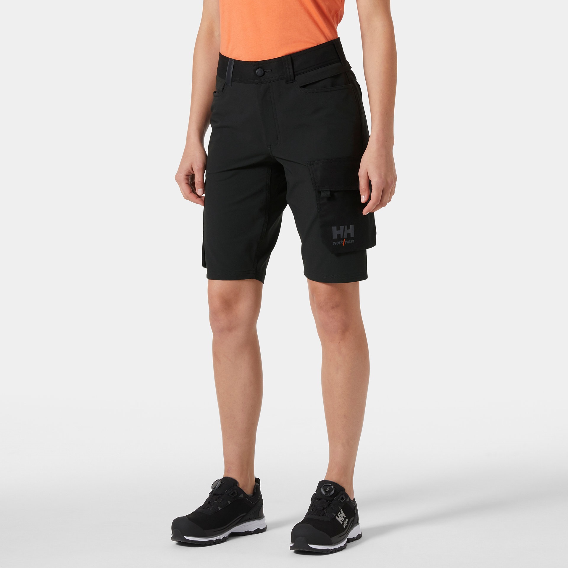 Helly Hansen LUNA/OXFORD 4X HH CONNECT™ naiste lühikesed stretšpüksid must