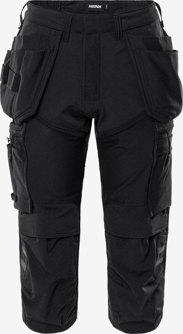Fristads HAVERDAL 2600 GLWS ripptaskutega 4x stretch piraadipüksid must